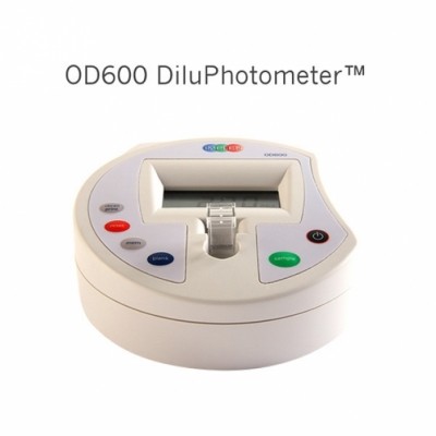 바이오마트, Implen OD600 DiluPhotometer (OD600 전용장비), Fast and easy determination of cell density at 600 nm. Quantify protein with Bradford protein assay. Simple to charge and take with you anywhere.