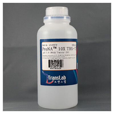 바이오마트, 10X TBS-T pH7.4, 1000 ml, TLP-118.1, 항체희석이나 washing 용으로 사용