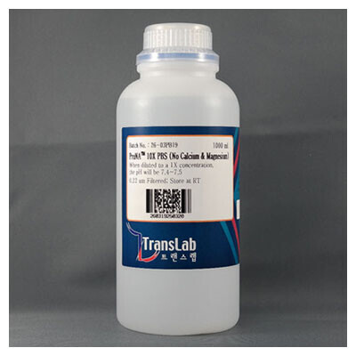바이오마트, 10X PBS pH7.4, 1000 ml, TLP-118.5, 항체희석이나 washing 용으로 사용