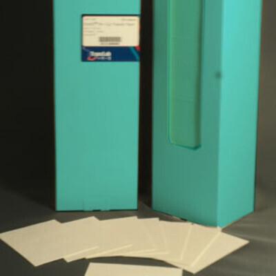 바이오마트, Pre-Cut Transfer Paper(0.8 mm, 10 x 8 cm), 450/pk, TLP-130, 10 x 8 cm로 잘려져 있는 Pre-Cut Transfer Paper, 0.8mm의 두꺼운 두께로 여러장을 사용할 필요 없음.